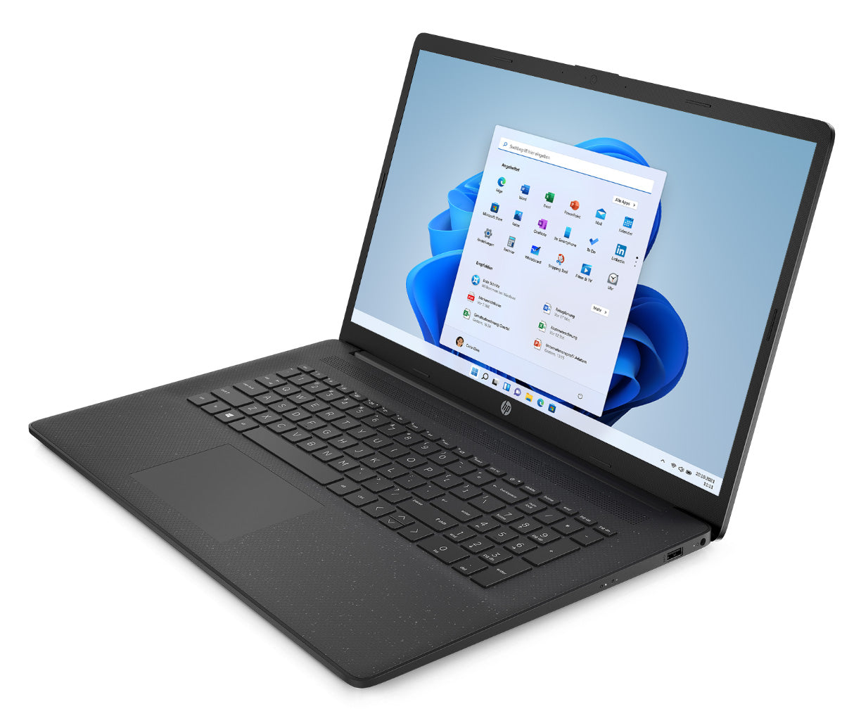 HP Notebook 17,3 Zoll Intel 4x 3,7Ghz bis 32GB RAM, bis 2TB SSD Win11 Pro Office 2024