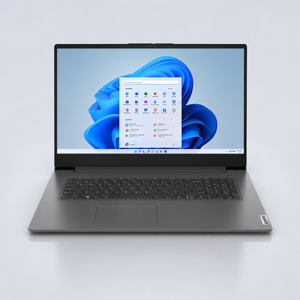 Lenovo Laptop 17" Intel u300, bis 24GB, bis 2TB SSD, Full HD, Win11 Pro + Office 2024 mit Tasche und Maus