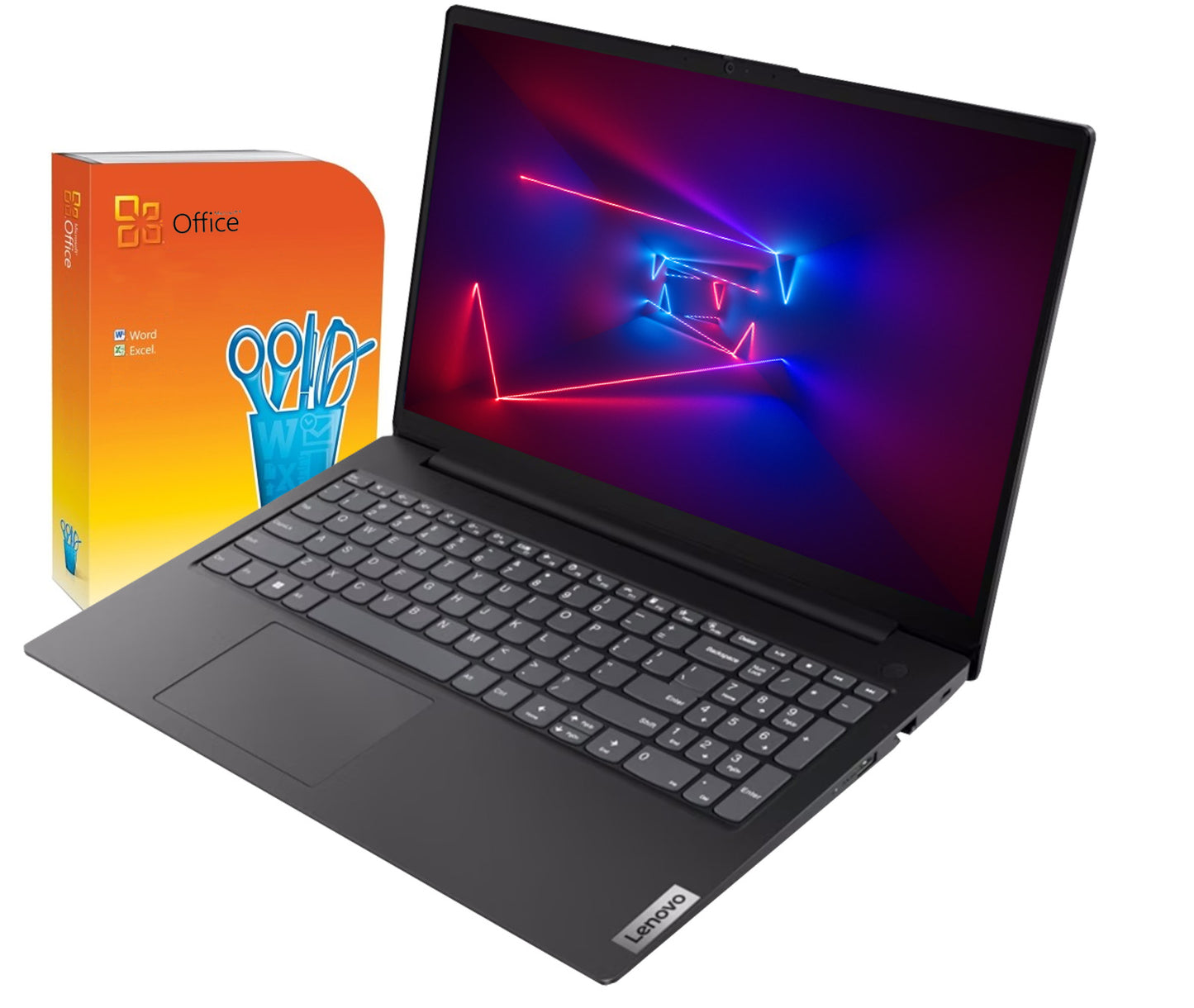 Lenovo 15,6" Intel i5-13420H, 8GB DDR5, bis 2TB SSD, Windows 11 Pro + Office 2024